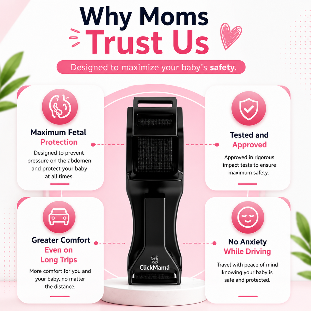 ClickMamá - Seat Belts for Pregnant Women