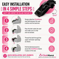 ClickMamá - Seat Belts for Pregnant Women