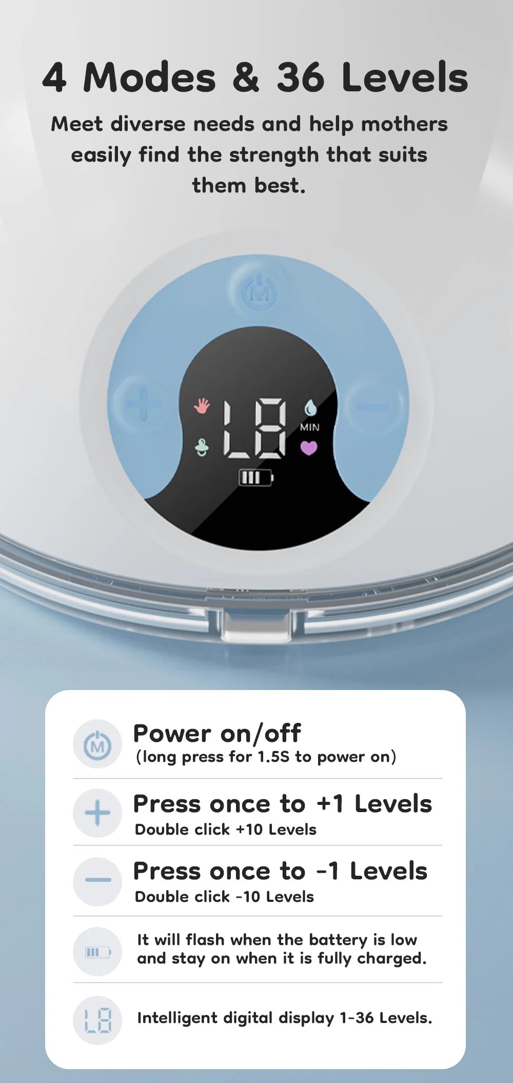 Matercozy MamaFlow™ Wearable Breast Pump.
