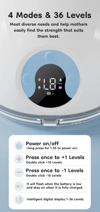 Matercozy MamaFlow™ Wearable Breast Pump.
