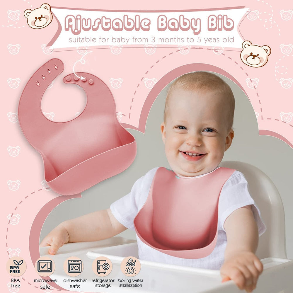 Matercozy TinyBites™ Silicone Feeding Set.