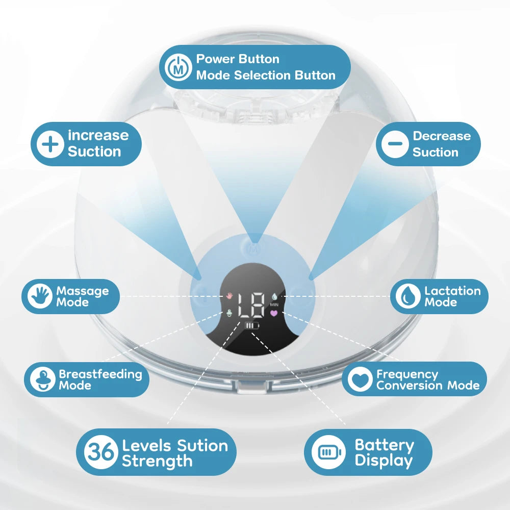 Matercozy MamaFlow™ Wearable Breast Pump.
