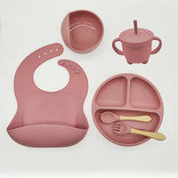 Matercozy TinyBites™ Silicone Feeding Set.